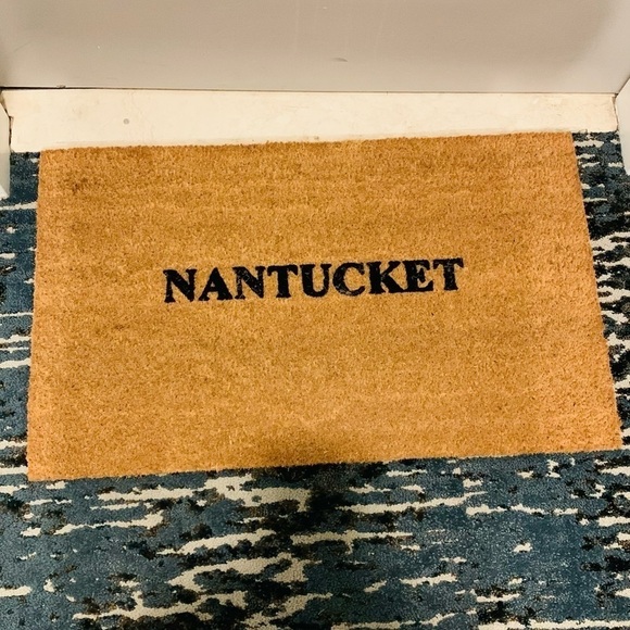 Nantucket Coconut Coir Door Mat. - Picture 2 of 3
